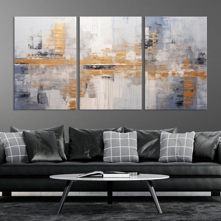 Art mural abstrait Impression sur toile