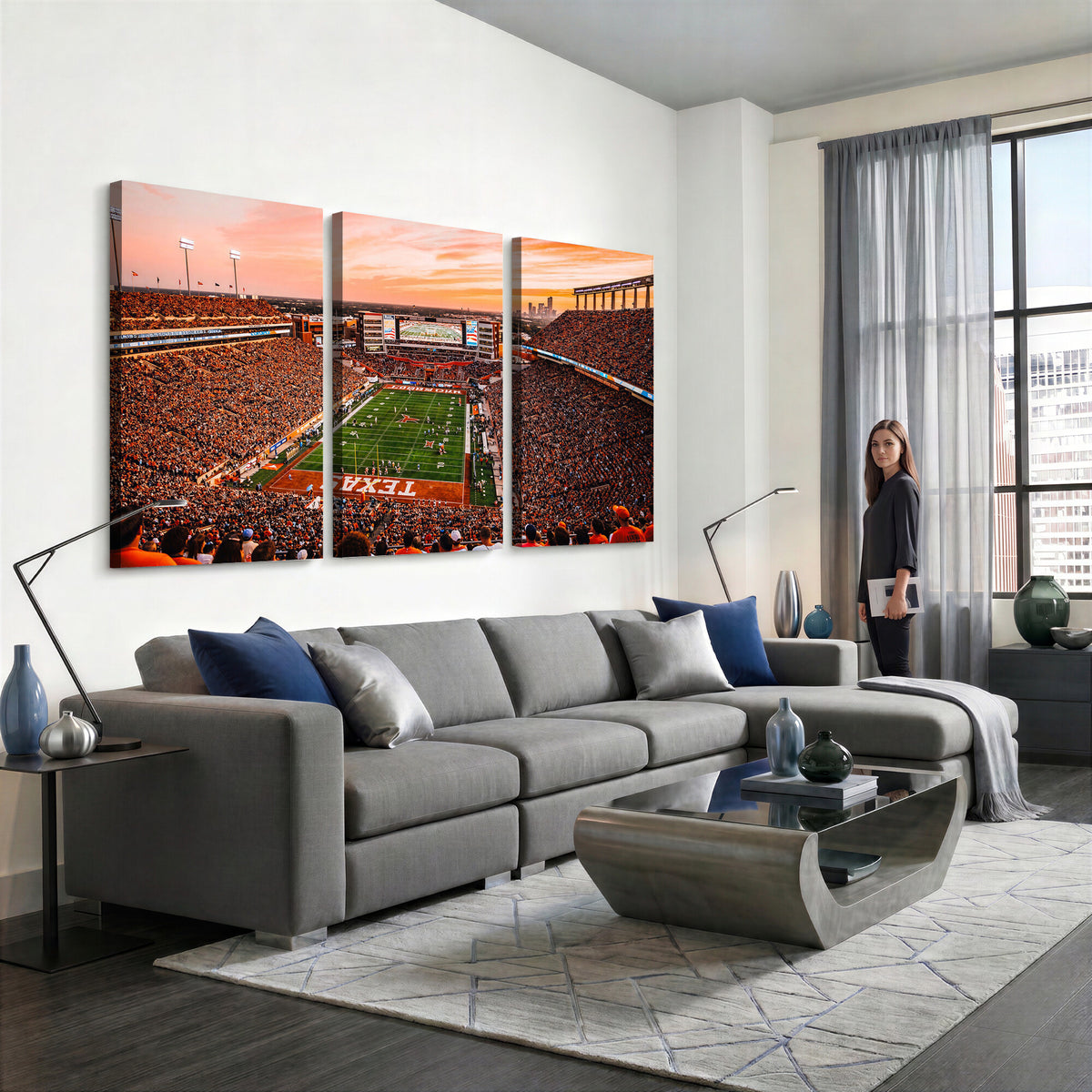 24606043-MGV-CV-36X24 - Stadium Wall Art Canvas Print