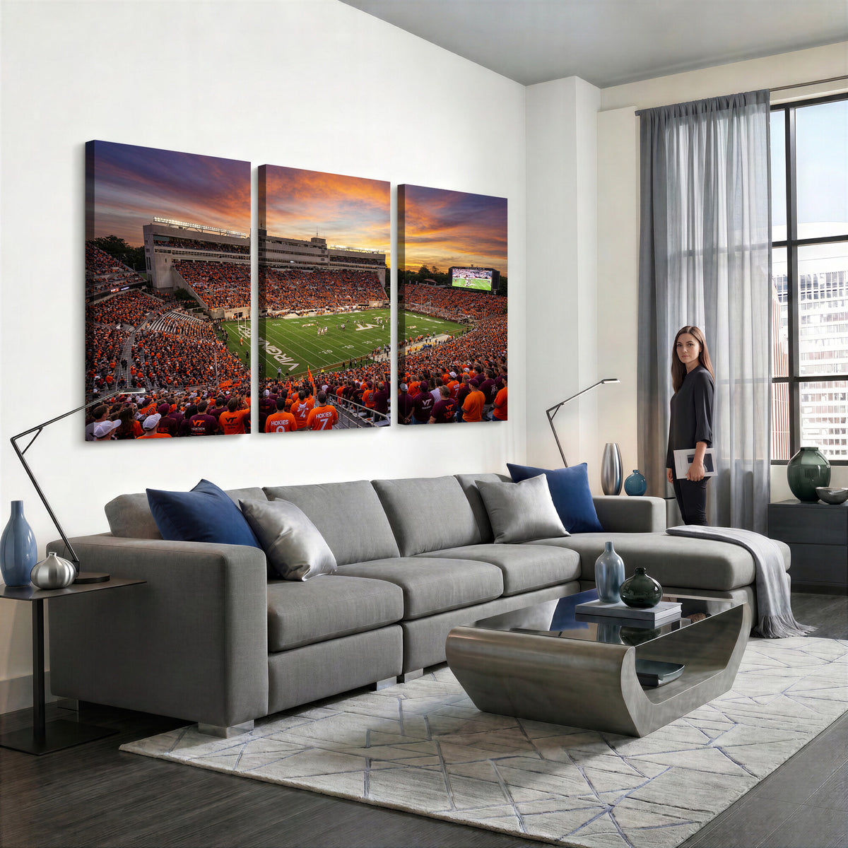 23178259-MGV-CV-36X24 - Stadium Wall Art Canvas Print