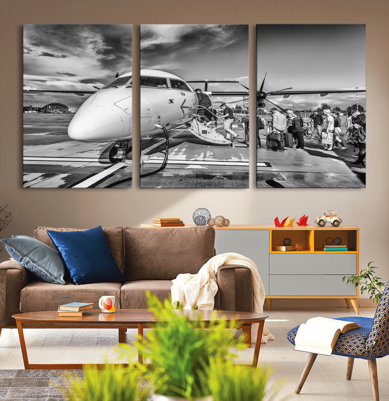 MGV-CV-60X30-3P - Planet Wall Art Canvas Print