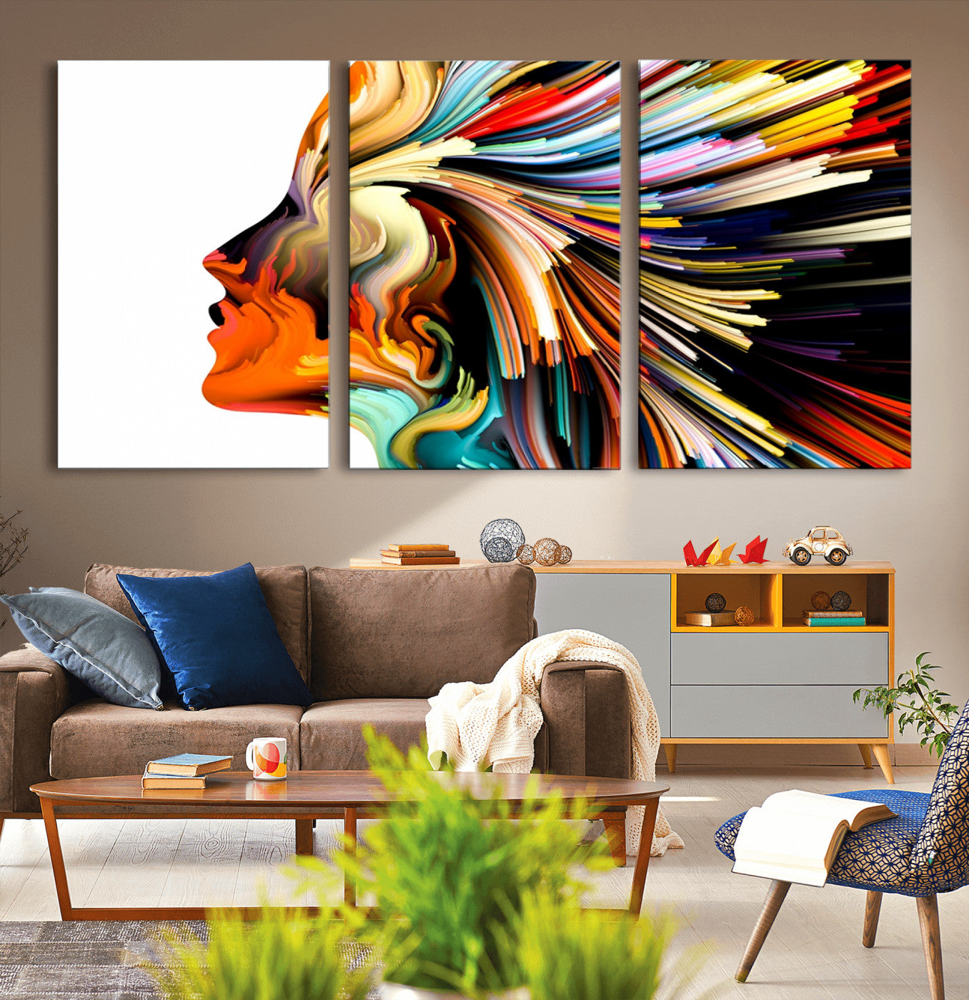 76813-MGV-CV-36X24-Profile Colors Canvas Print