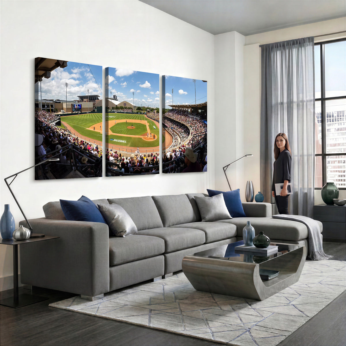80409-MGV-CV-36X24 - The Texas A&M University Aggies Athletics Team Print