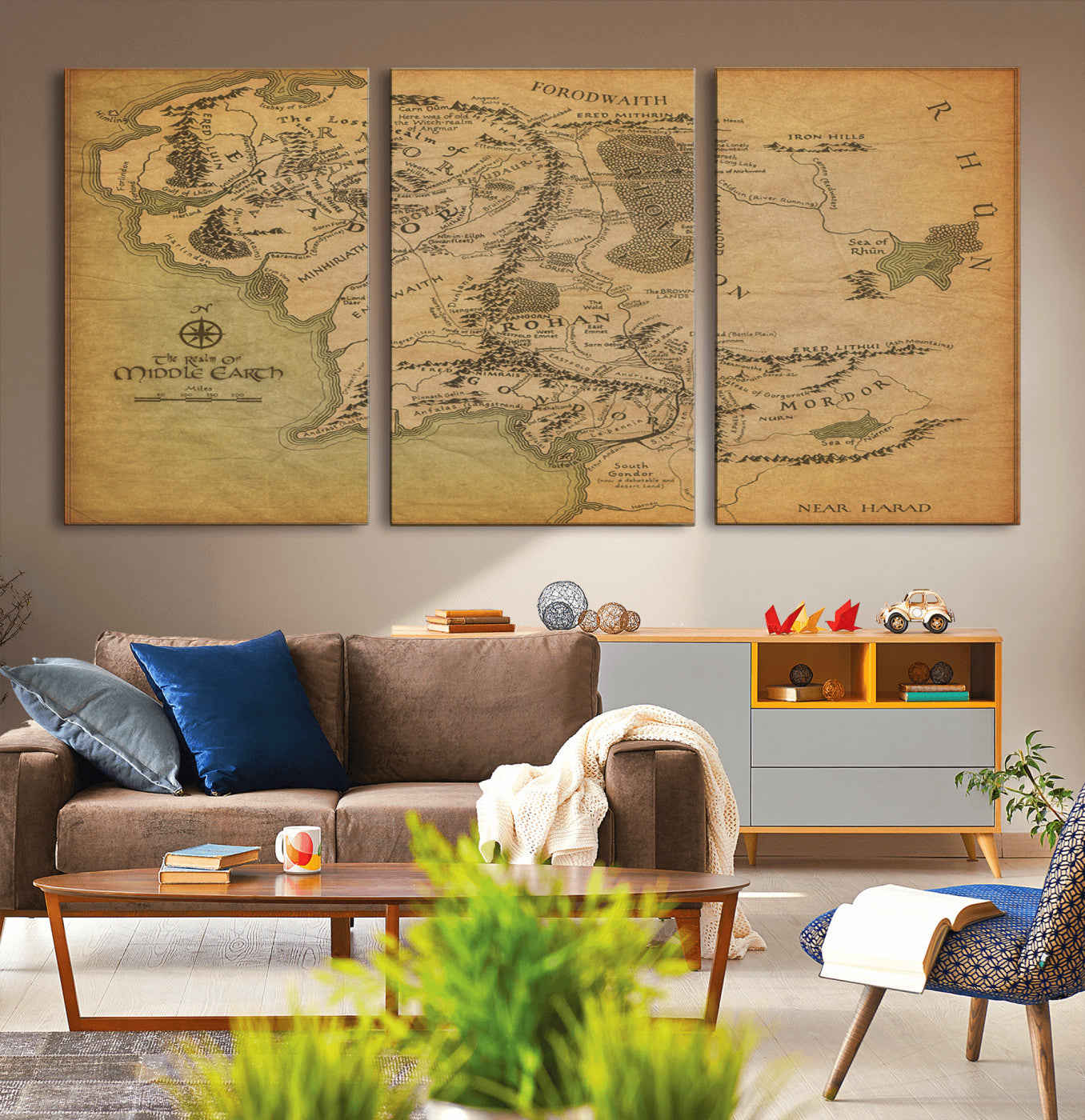 MGV-CV-60X30-3P - Push Pin World Map Canvas Print – Framed Wall Art for Couples to Track Their Travels – Anniversary