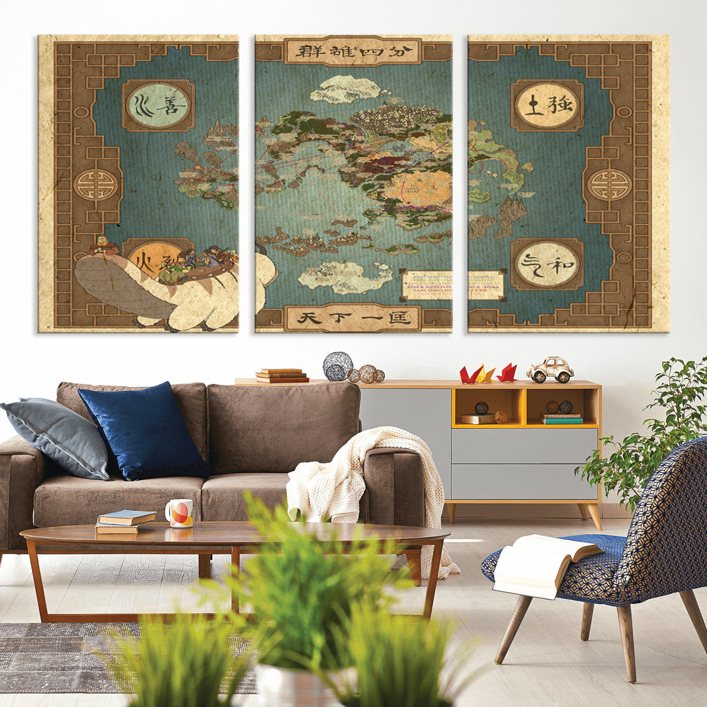 MGV-CV-60X30-3P - Push Pin World Map Canvas Print – Framed Wall Art for Couples to Track Their Travels – Anniversary