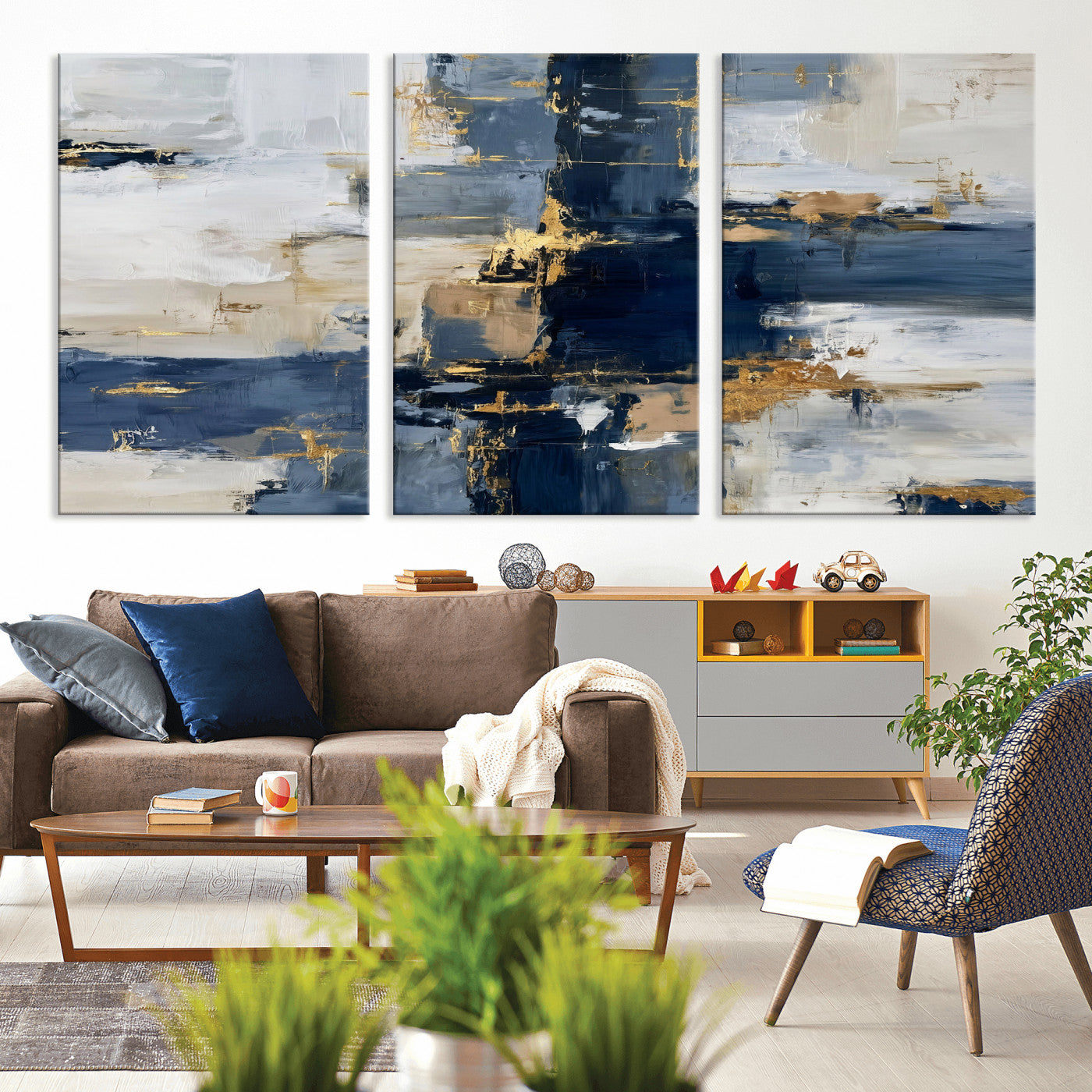 57128767-MGV-CV-36X24 - Abstract Wall Art Canvas Print