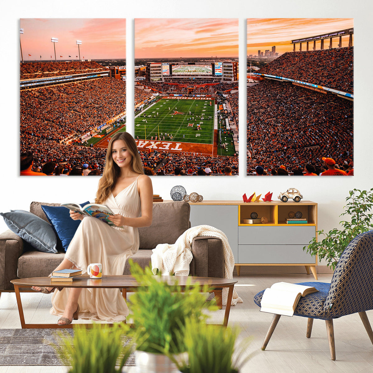 24606043-MGV-CV-36X24 - Stadium Wall Art Canvas Print