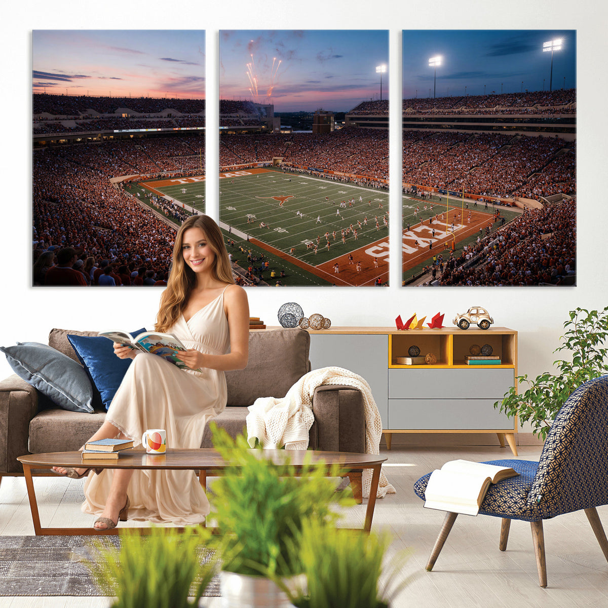 31666911-MGV-CV-36X24 - Stadium Wall Art Canvas Print