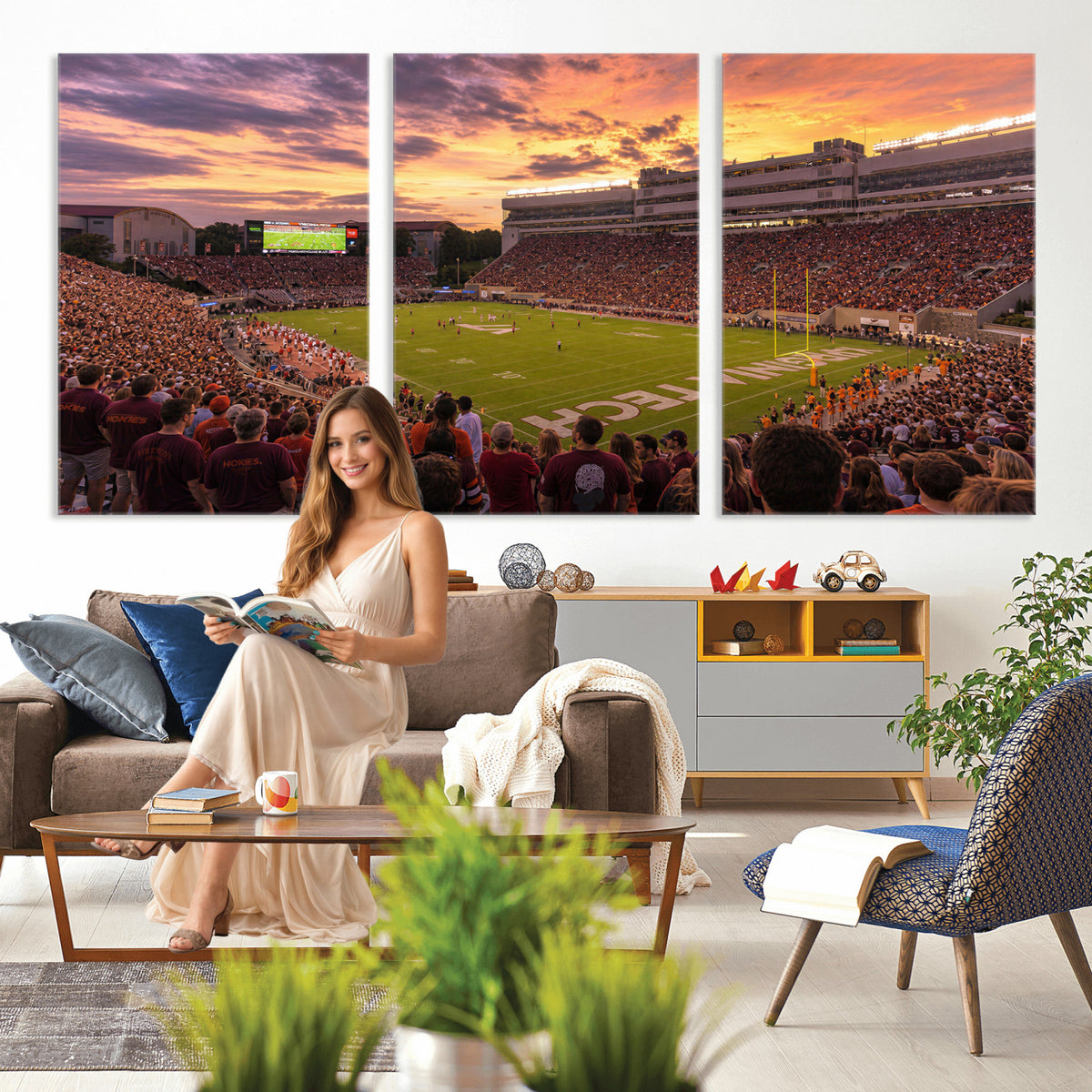 20221405-MGV-CV-36X24 - Stadium Wall Art Canvas Print