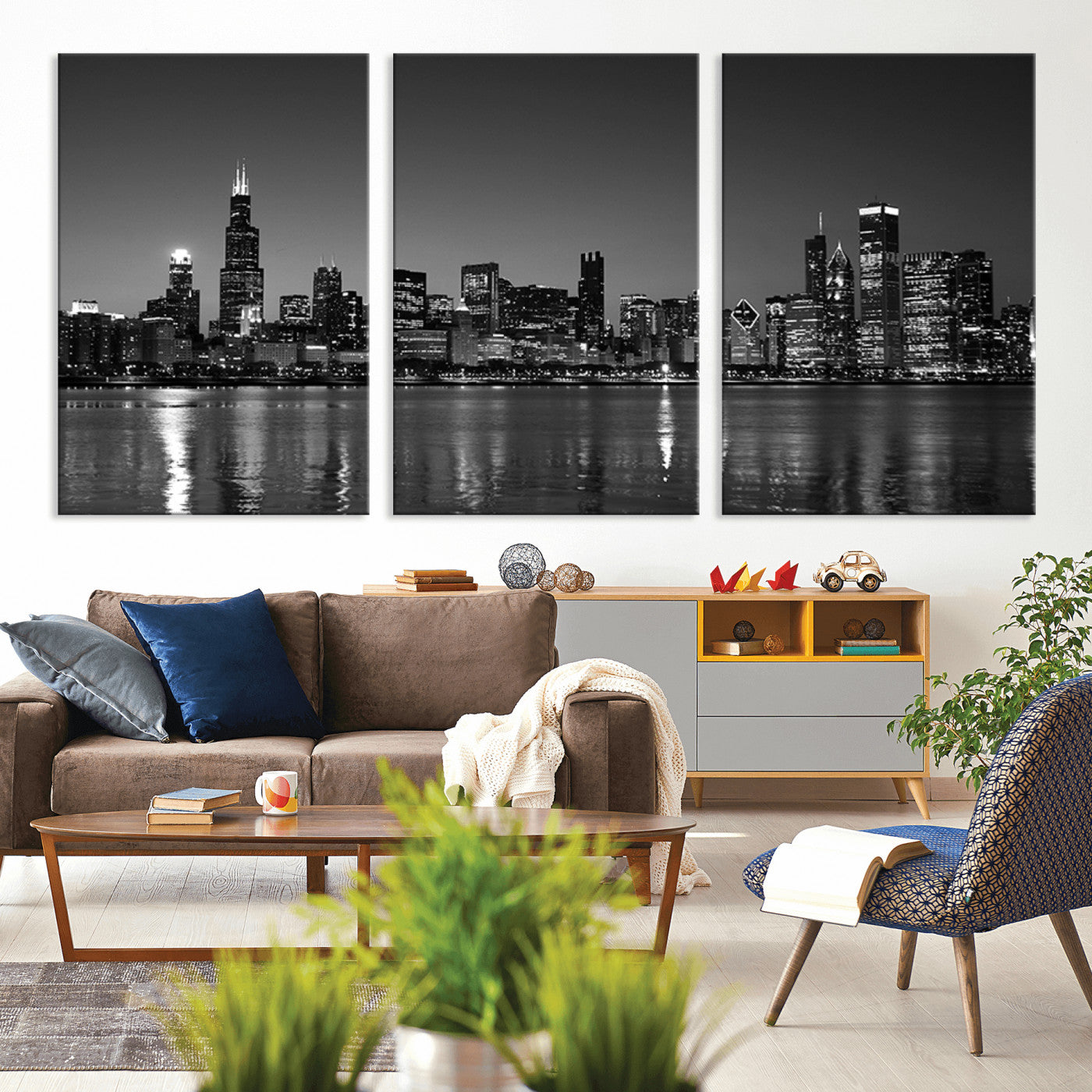 67435-MGV-CV-36X24-Chicago Wall Art Canvas Print