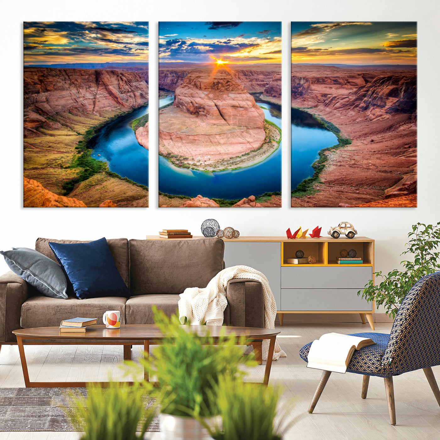 80407-MGV-CV-36X24-Grand Canyon Wall Art Canvas Print