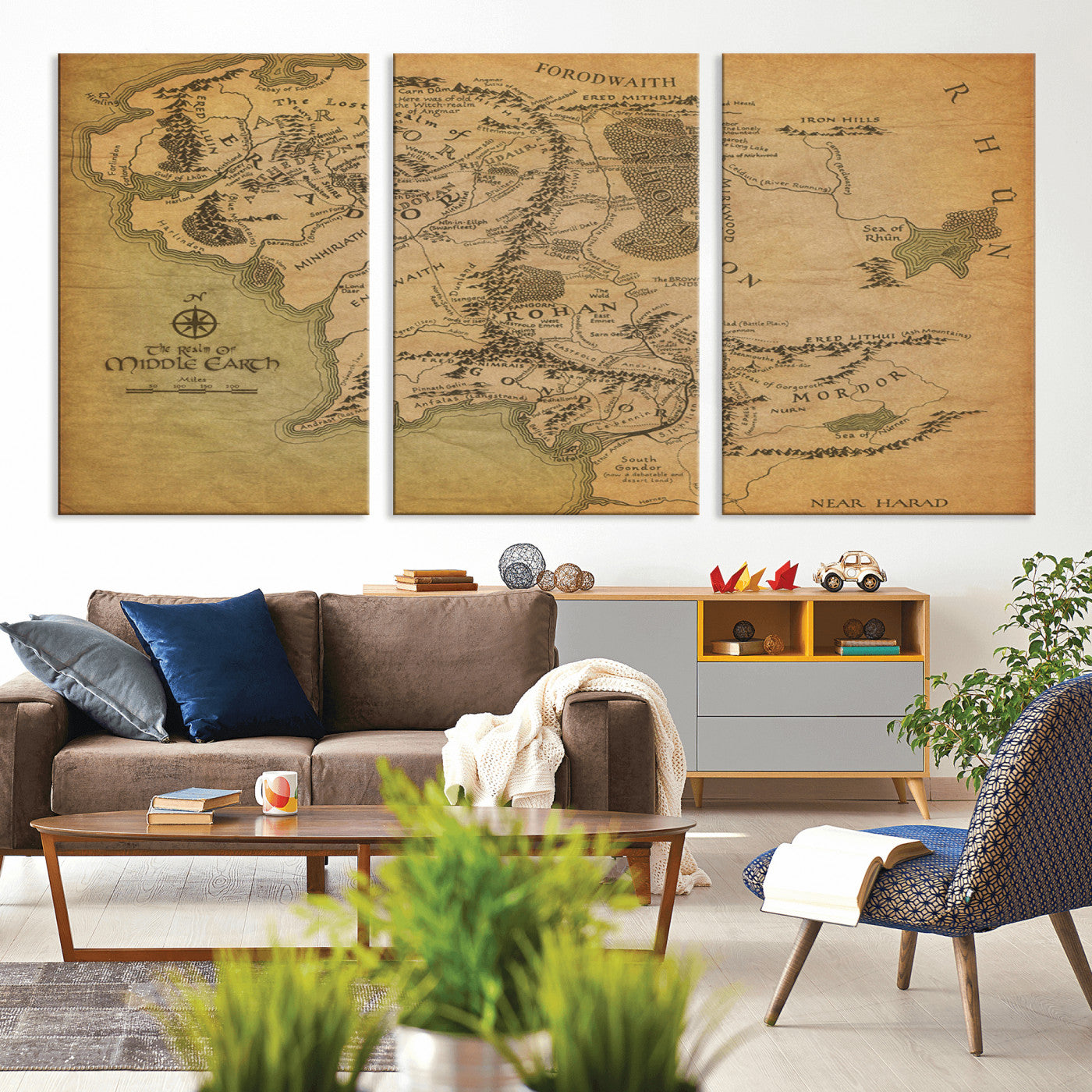 MGV-CV-60X30-3P - Push Pin World Map Canvas Print – Framed Wall Art for Couples to Track Their Travels – Anniversary