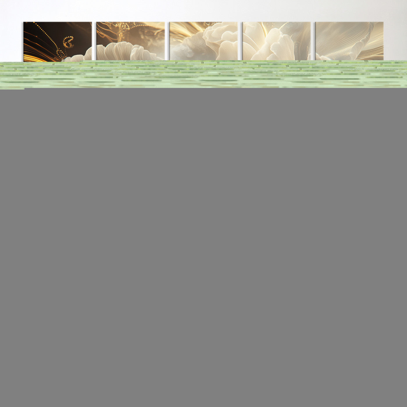 88383-MGV-CV-36X24-Abstract Floral Wall Art Canvas Print