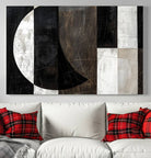 47880-MGV-CV-36X24-Abstract Modern Wabi Sabi Wall Art Canvas Print Set, Minimalist Wall Art, Mid Century Art Print