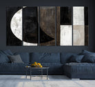 47880-MGV-CV-36X24-Abstract Modern Wabi Sabi Wall Art Canvas Print Set, Minimalist Wall Art, Mid Century Art Print