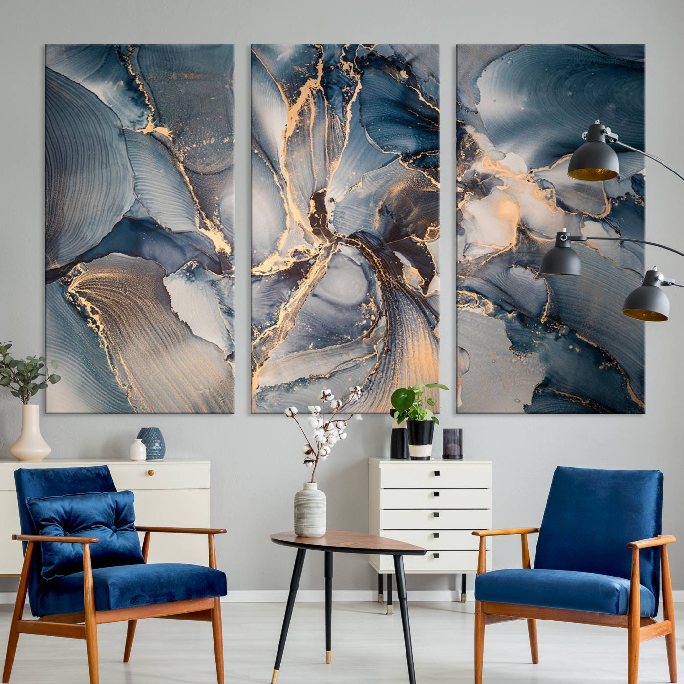 69995-MGV-CV-36X24-Abstract Wall Art Canvas Print for Modern Home Decor