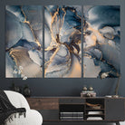 69995-MGV-CV-48X32-3P-Abstract Wall Art Canvas Print for Modern Home Decor