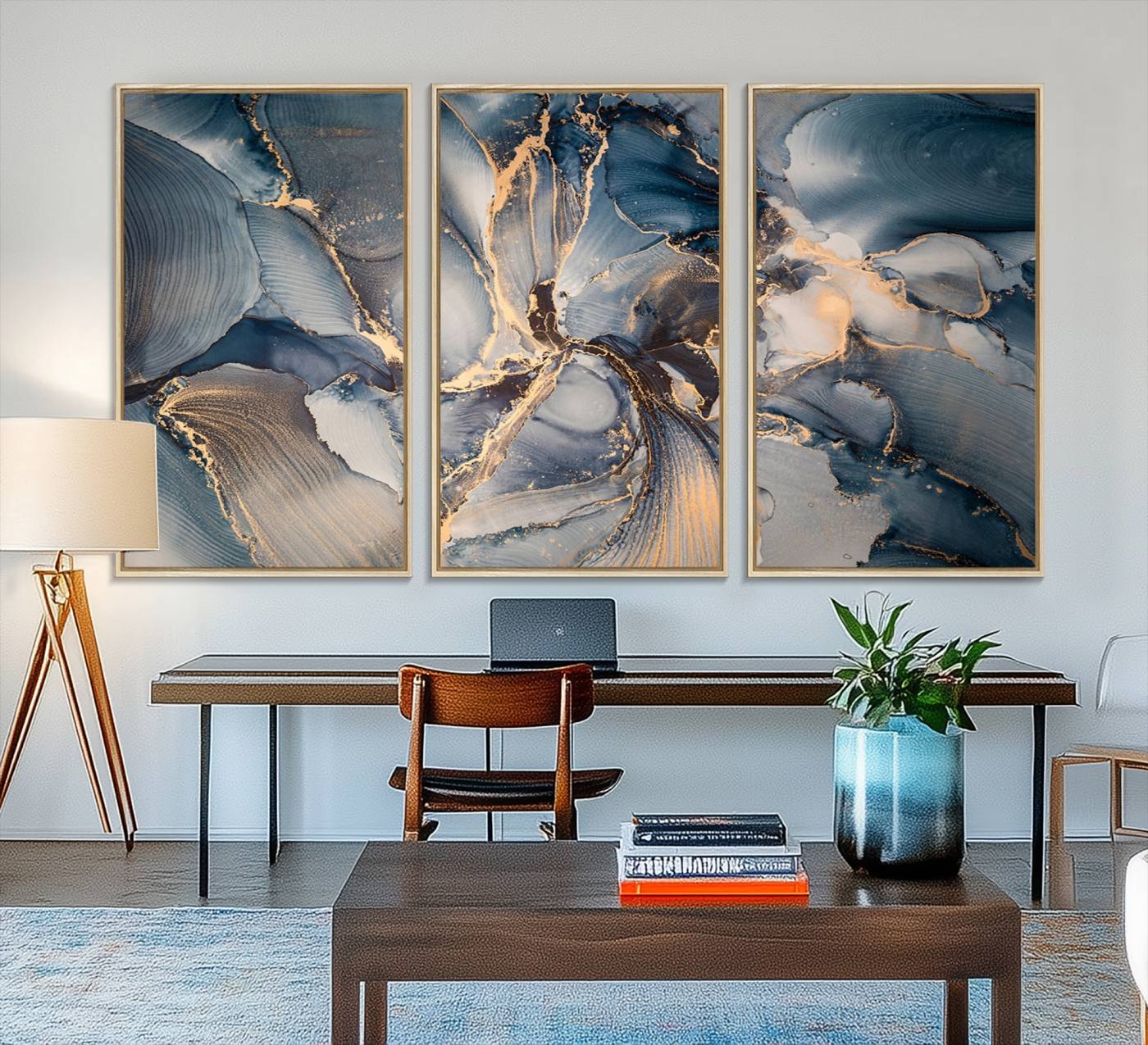 69995-MGV-FC-48X32-3P_Natural-Abstract Wall Art Canvas Print for Modern Home Decor