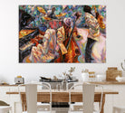 African American Jazz Art Music Abstract Wall Art Painting Canvas Wall Art