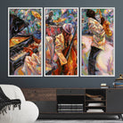 34929-MGV-FC-48X32-3P_White-African American Jazz Art Music Abstract Wall Art Painting Canvas Wall Art