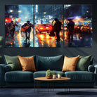 94605-MGV-CV-36X24-African American Jazz Canvas - Abstract Music Wall Art Print - Abstract Jazz Wall Art Framed Prints for Home Decor