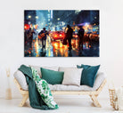 94605-MGV-CV-36X24-African American Jazz Canvas - Abstract Music Wall Art Print - Abstract Jazz Wall Art Framed Prints for Home Decor