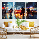 94605-MGV-CV-36X24-African American Jazz Canvas - Abstract Music Wall Art Print - Abstract Jazz Wall Art Framed Prints for Home Decor