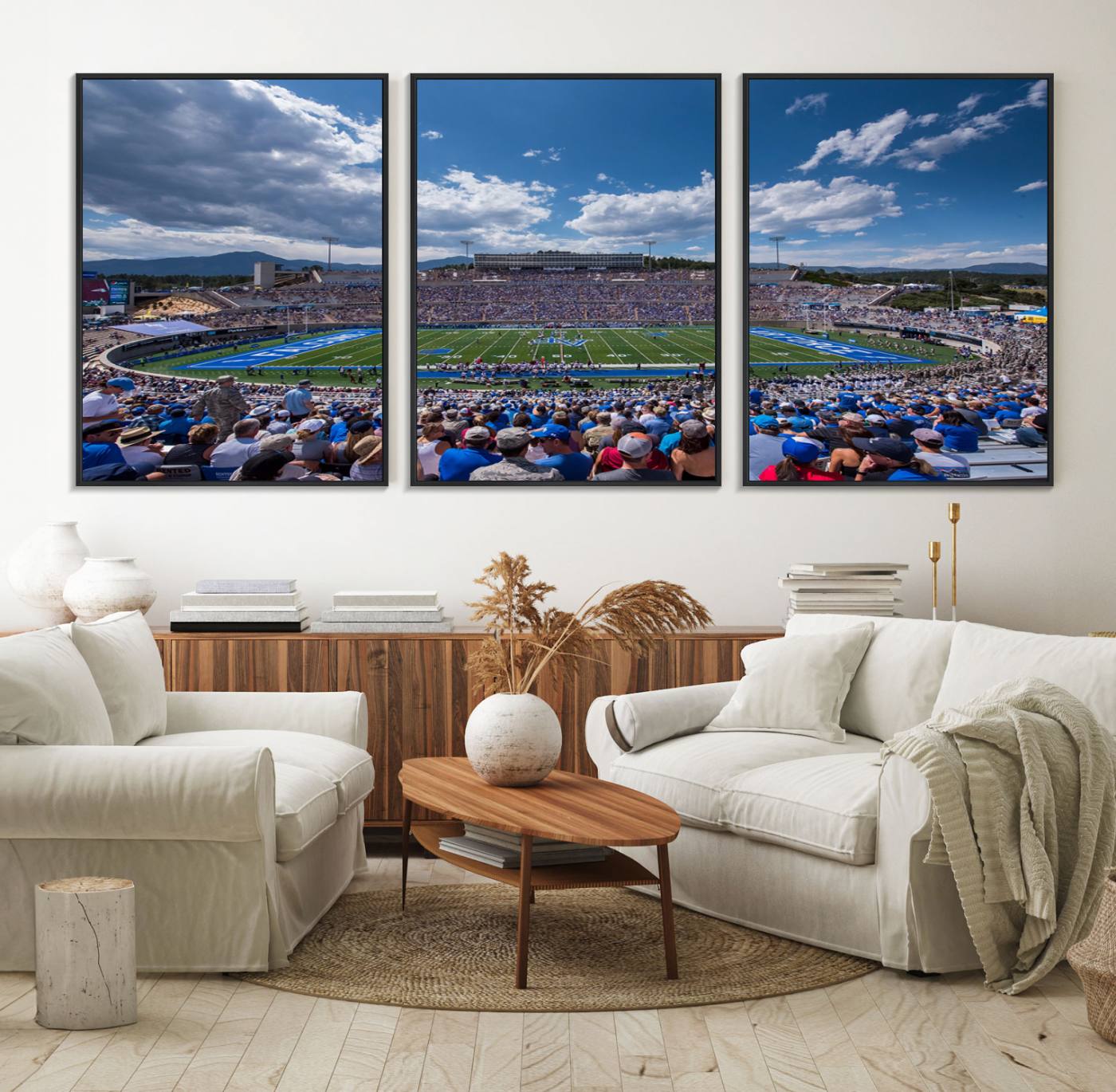 Springs Falcon Stadium Wall Art: Air Force Falcons Canvas