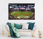 Arizona Diamondbacks Baseball Team Print - Phoenix Chase Field Baseball Stadium Wall Art Canvas Print