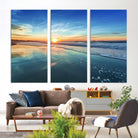25542-MGV-CV-36X24-Blue Sky and Beach Wall Art Canvas Print