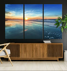 25542-MGV-CV-36X24-Blue Sky and Beach Wall Art Canvas Print