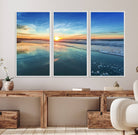 25542-MGV-CV-36X24-Blue Sky and Beach Wall Art Canvas Print