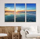 25542-MGV-CV-36X24-Blue Sky and Beach Wall Art Canvas Print