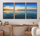 25542-MGV-CV-36X24-Blue Sky and Beach Wall Art Canvas Print