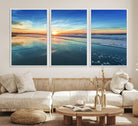 25542-MGV-CV-36X24-Blue Sky and Beach Wall Art Canvas Print