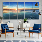25542-MGV-CV-36X24-Blue Sky and Beach Wall Art Canvas Print