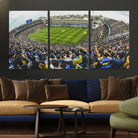 63839-MGV-CV-36X24-Boca Juniors Soccer Team Print Wall Art - Buenos Aires Bombonera Stadium Canvas Print