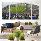 63839-MGV-CV-36X24-Boca Juniors Soccer Team Print Wall Art - Buenos Aires Bombonera Stadium Canvas Print
