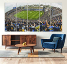 63839-MGV-CV-36X24-Boca Juniors Soccer Team Print Wall Art - Buenos Aires Bombonera Stadium Canvas Print