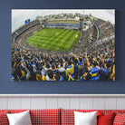 Boca Juniors Soccer Team Print Wall Art - Buenos Aires Bombonera Stadium Canvas Print