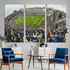 Boca Juniors Soccer Team Print Wall Art - Buenos Aires Bombonera Stadium Canvas Print