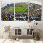 Boca Juniors Soccer Team Print Wall Art - Buenos Aires Bombonera Stadium Canvas Print