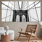 Brooklyn Bridge Wall Art Canvas Print