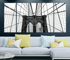 Edit-Images-Brooklyn Bridge Wall Art Canvas Print