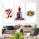 Buddha Canvas, Asian Wall Art, Yoga Medit Canvas Print