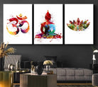 Buddha Canvas, Asian Wall Art, Yoga Medit Canvas Print