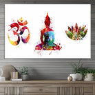 Buddha Canvas, Asian Wall Art, Yoga Medit Canvas Print