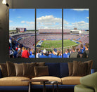 Buffalo Bills NFL Football Team Print - Buffalo Highmark Stadium Wall Art Canvas Print