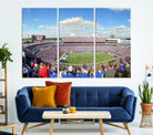 Buffalo Bills NFL Football Team Print - Buffalo Highmark Stadium Wall Art Canvas Print