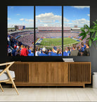 Buffalo Bills NFL Football Team Print - Buffalo Highmark Stadium Wall Art Canvas Print