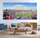 35302-MGV-CV-36X24-Buffalo Bills NFL Football Team Print - Buffalo Highmark Stadium Wall Art Canvas Print